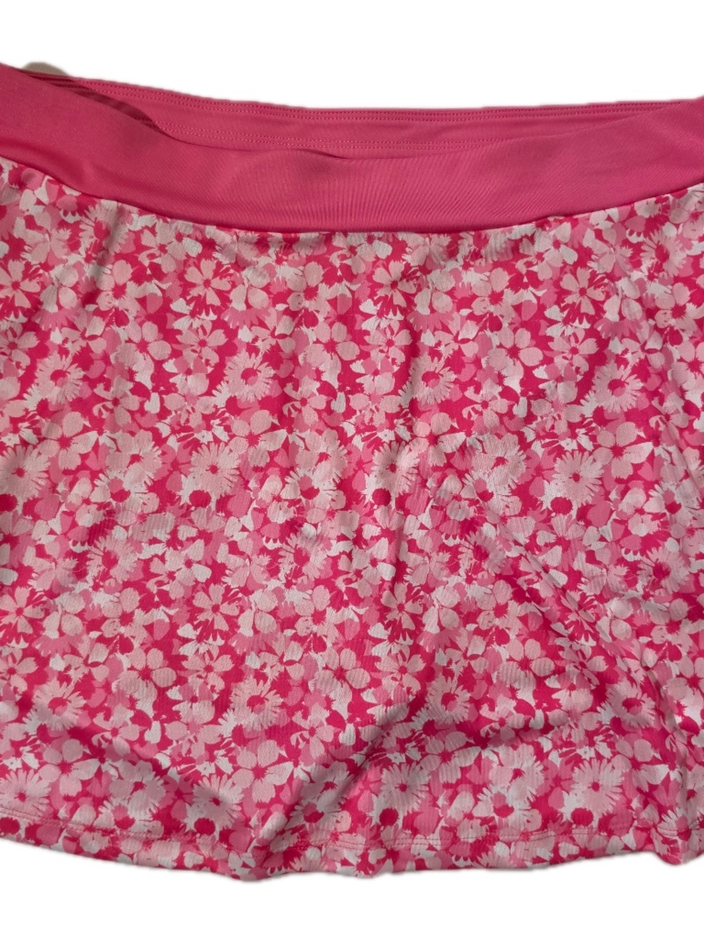 GRAND SLAM PERFORMANCE Skort Womens XL Pink Floral Jersey Athletic Pockets Lined